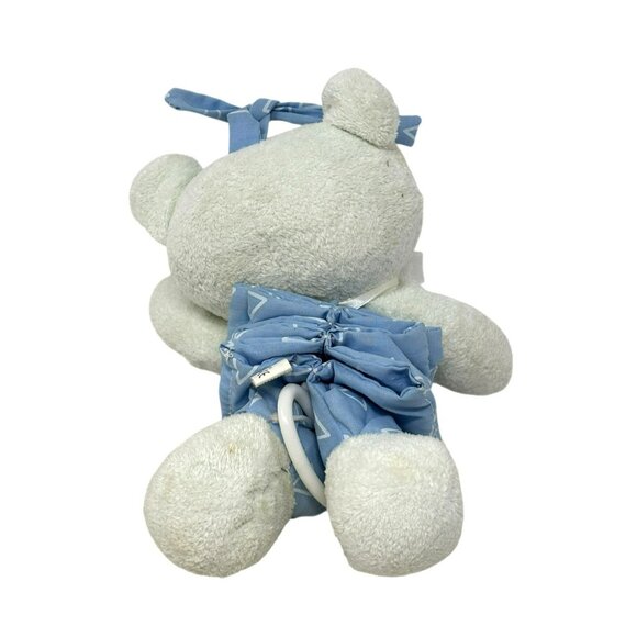 LUV N' CARE Musical Pull Accordion Teddy Bear Plush 2002 Vintage Crib Toy - Picture 2 of 4